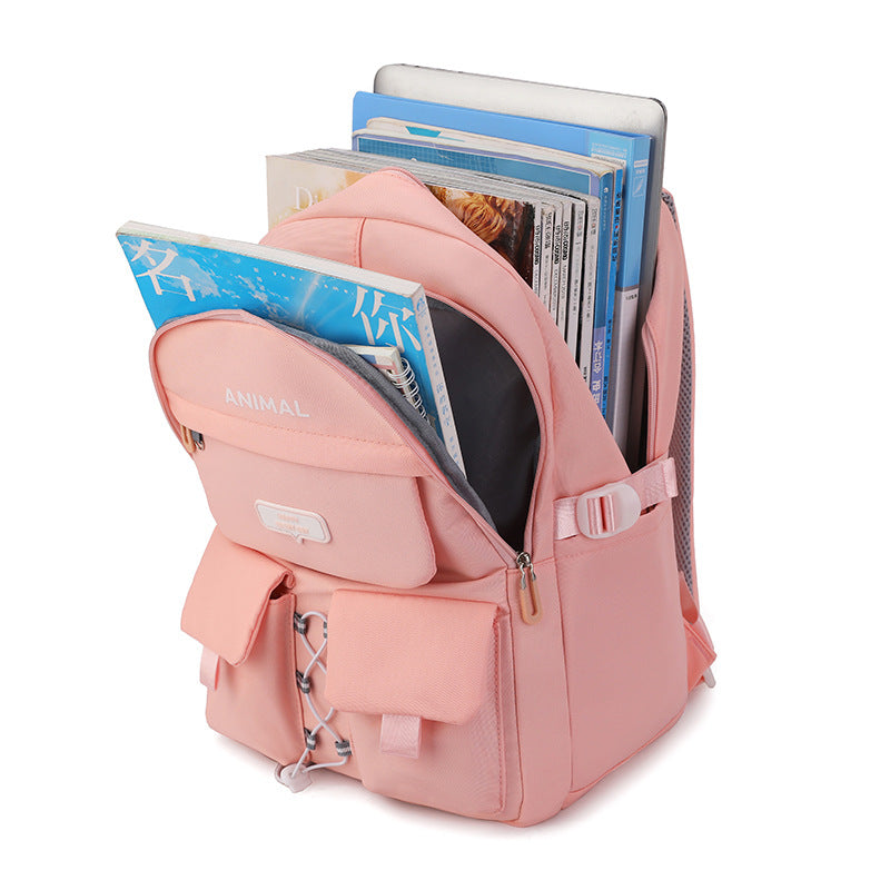 Popular Beautiful High College Quality Style Middle School Students' Schoolbags