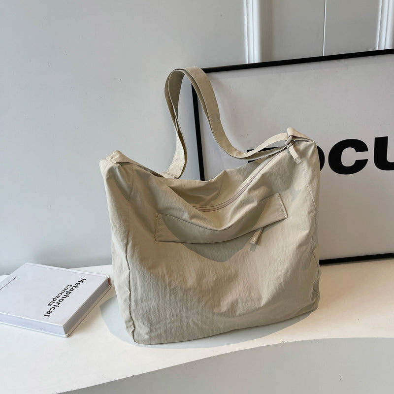 Women's Capacity Commuter Simple Nylon Canvas For Bags