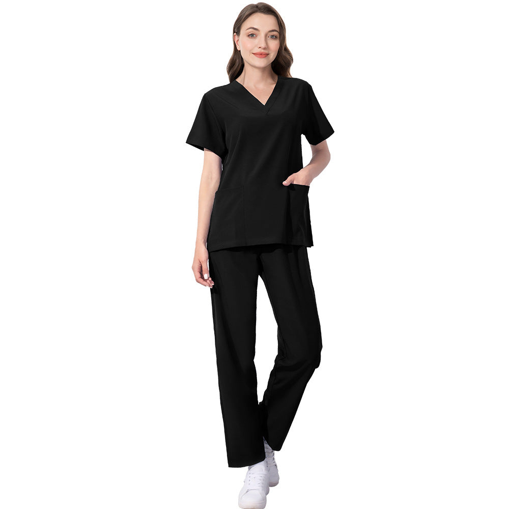Surgical Gown Hospital Beauty Salon Split Uniform