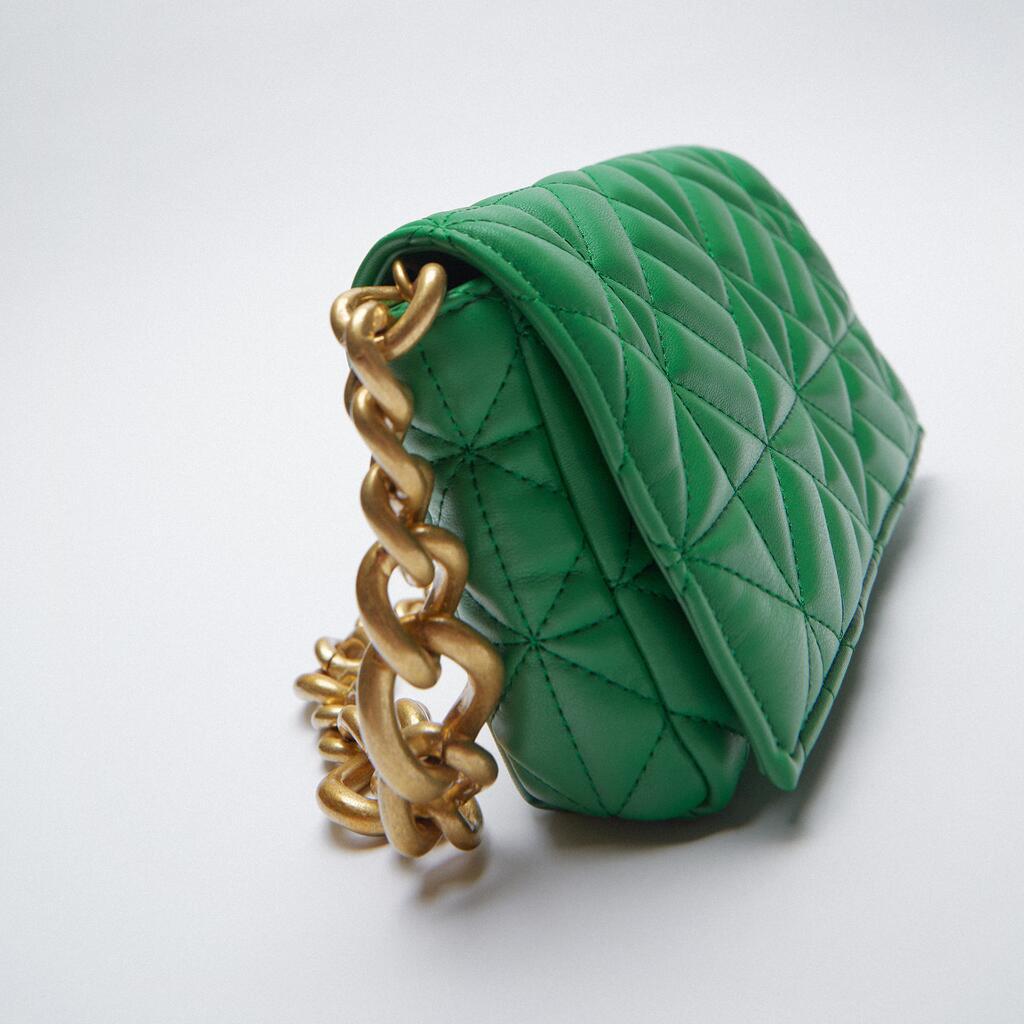 Women's Classic Style Rhombus Chain Oversized Quilted Crossbody Bags