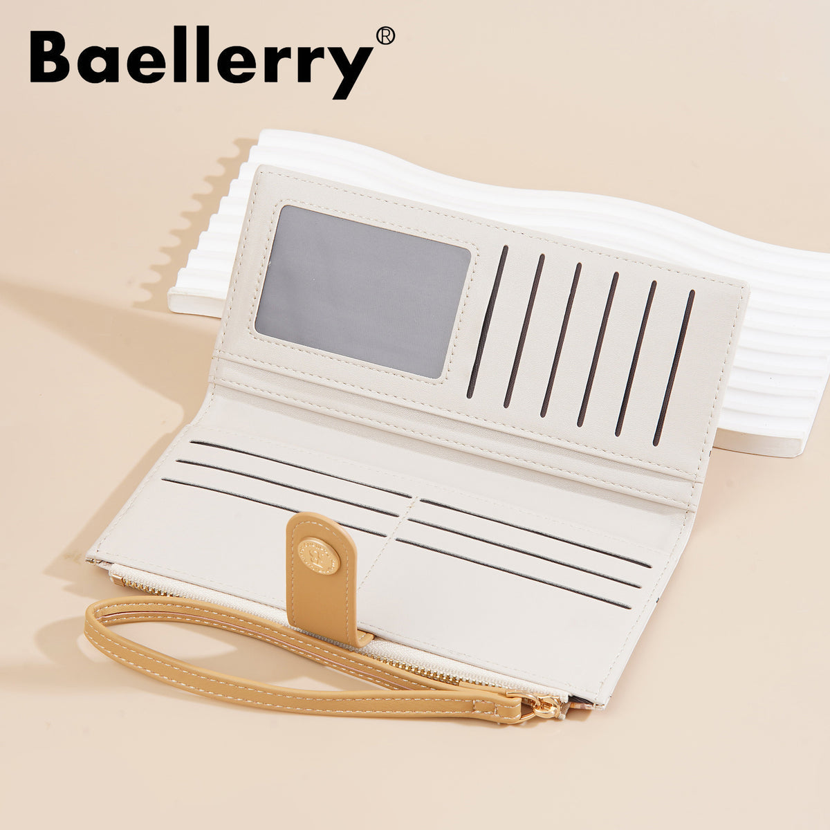 Women's Korean Cute Bear Multi Slots Thin Ladies Wallet
