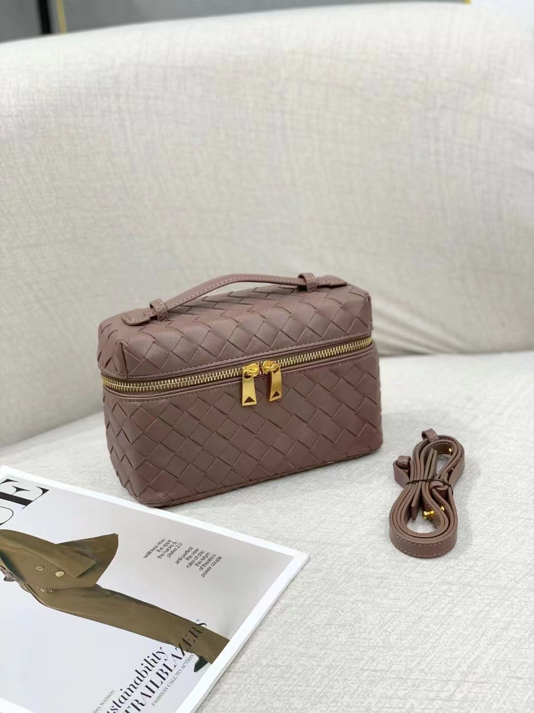 Elegant Box Rhombus Chain Western Fashion Women's Handbag