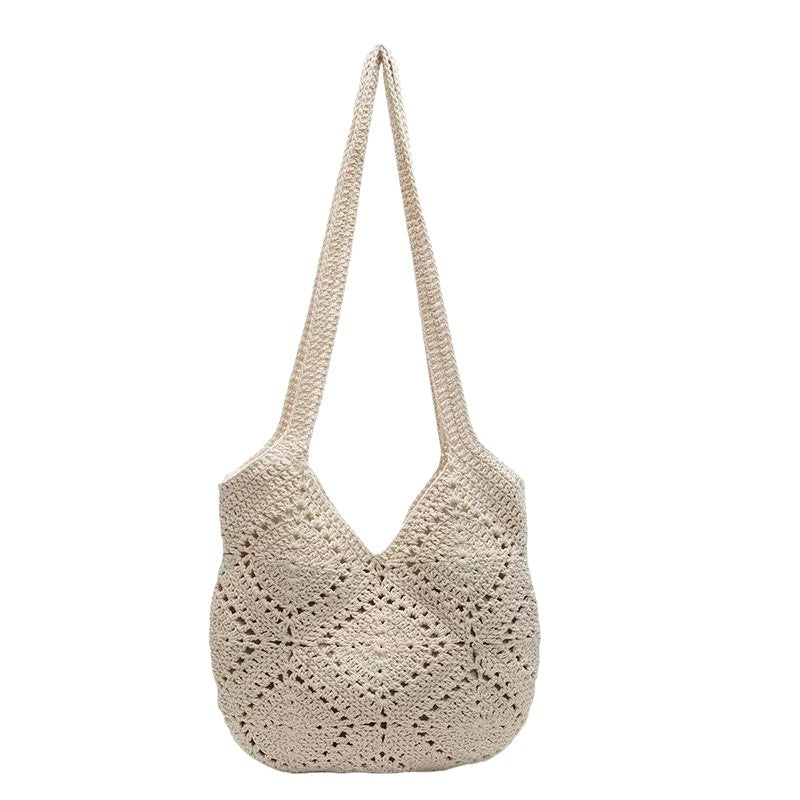 Women's High-grade Hand-woven Leisure Underarm Seaside Vacation Bags