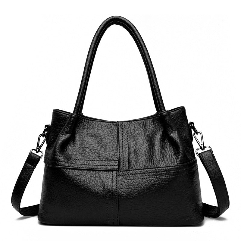 Women's Retro Large Capacity High Sense Portable Women's Shoulder Bag