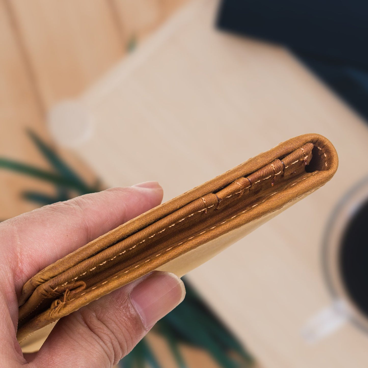 For Long Crazy Horse Leather Cowhide Men's Wallets