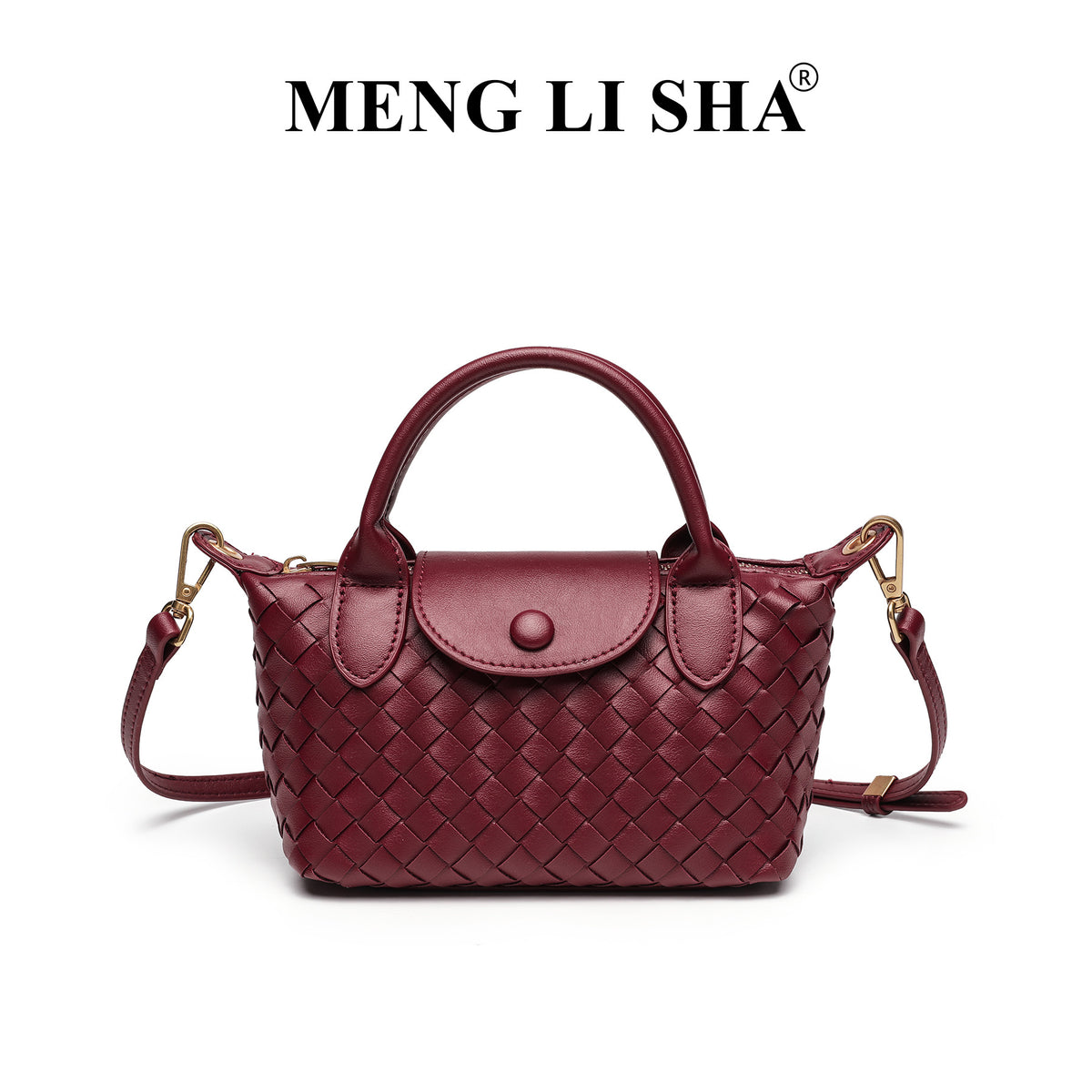 Women's Handmade Woven Trendy Fashion Dragon Dumpling Women's Handbag