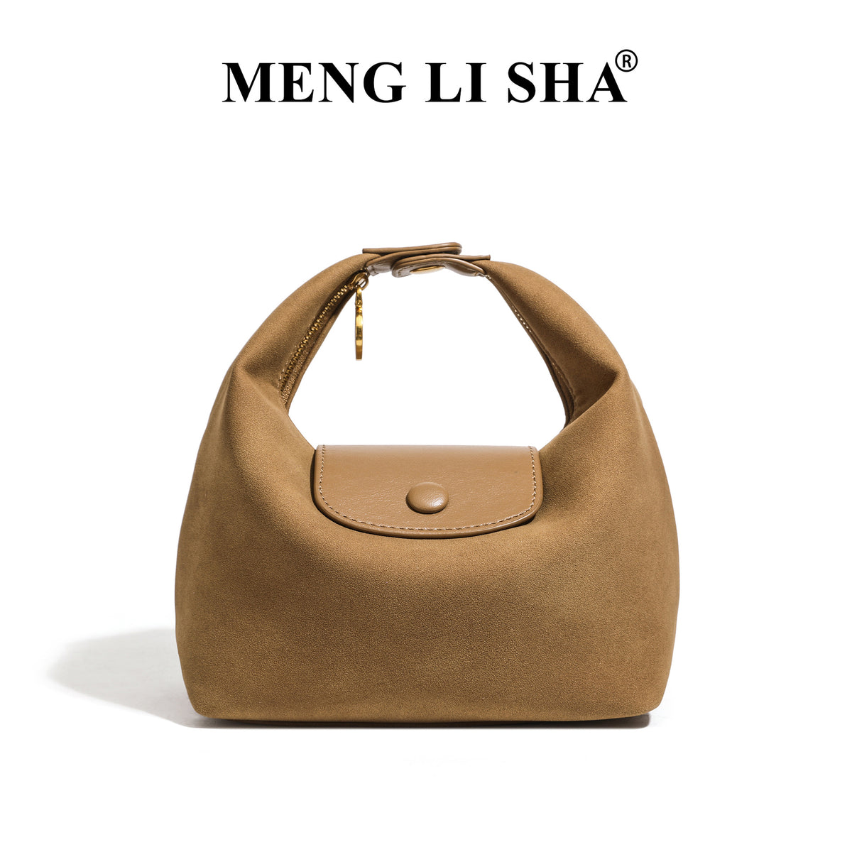 Women's Dragon Inlaid High-grade Fashion Lunch Suede Flap Women's Shoulder Bag