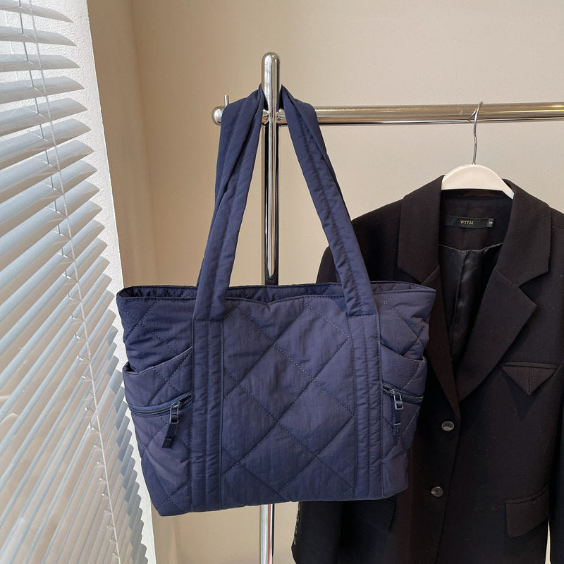 Women's Rhombus Jacket Large Capacity Commuter Simple Women's Shoulder Bag