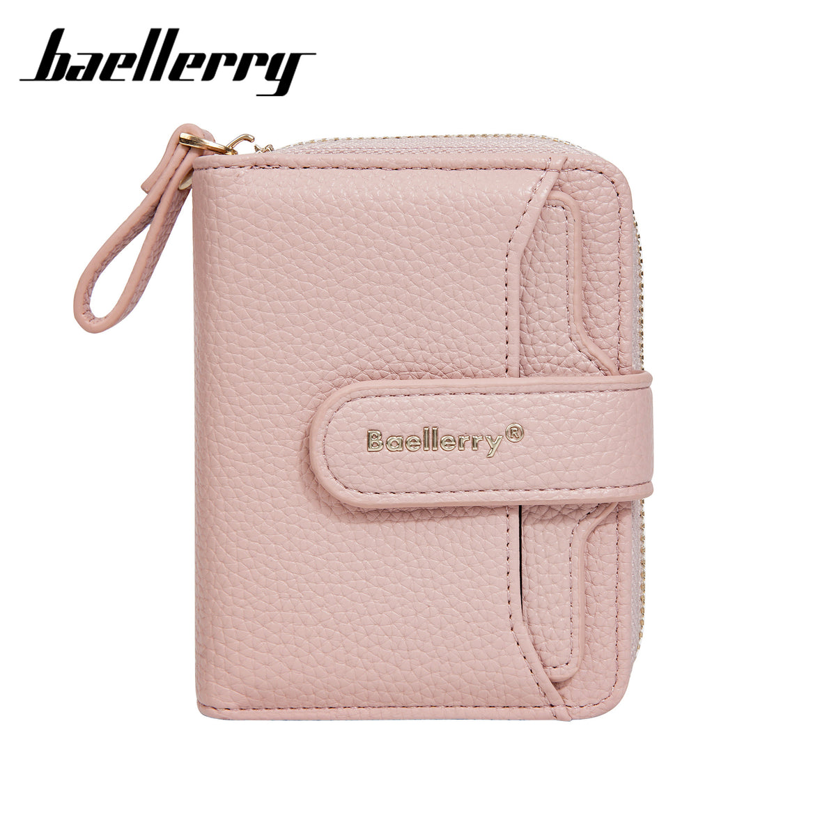 Women's Chic Snap Button Multi Slots Advanced Ladies Wallet