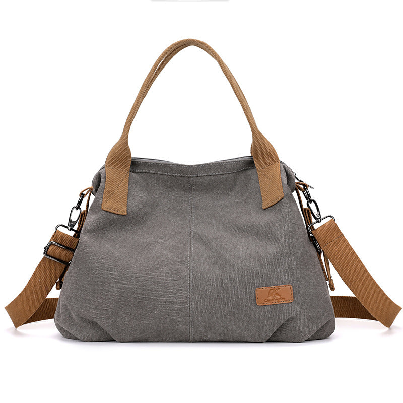 Women's Fashionable Simple Korean Style Large Capacity Shoulder Bags