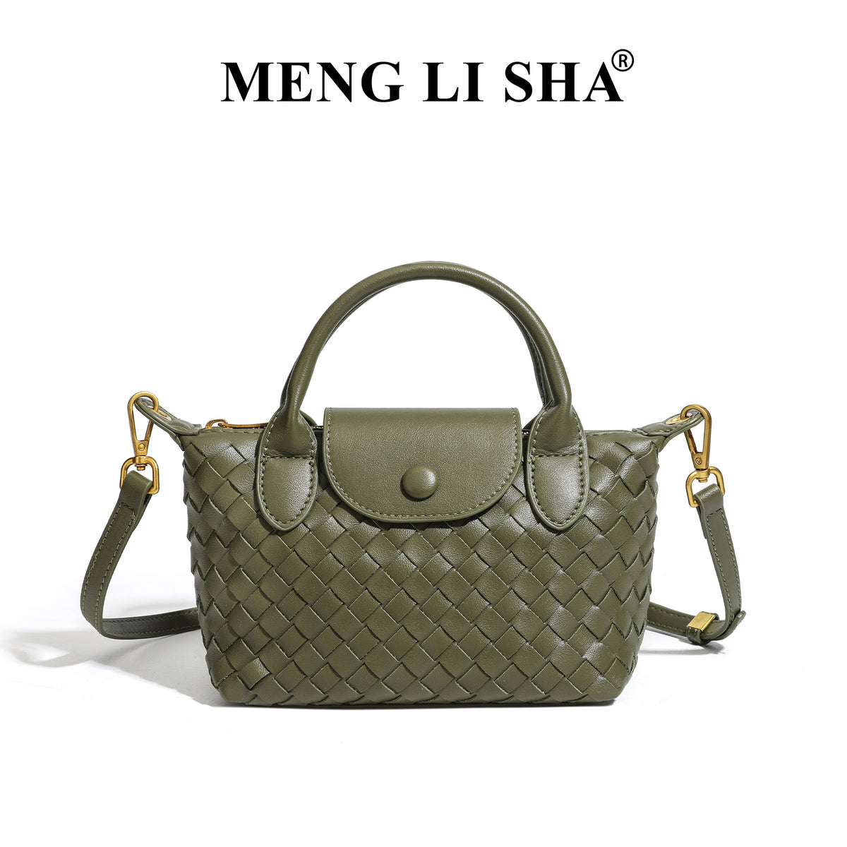 Women's Handmade Woven Trendy Fashion Dragon Dumpling Women's Handbag
