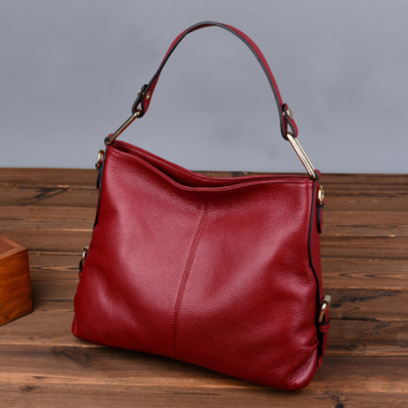 Women's Stylish Genuine Leather Trendy Cowhide Crossbody Bags