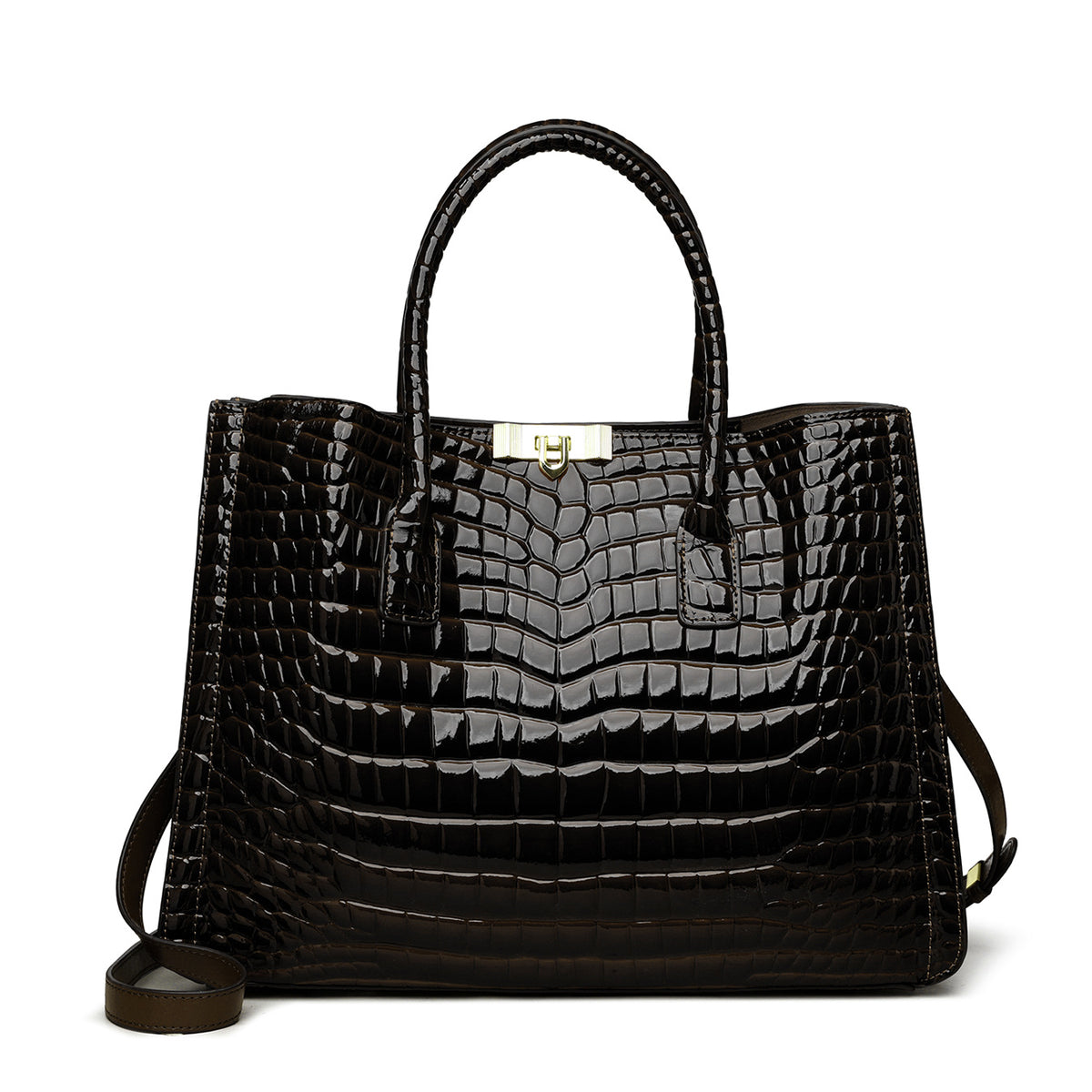 Women's Luxury Minority Crocodile Pattern Daily Commute Women's Handbag