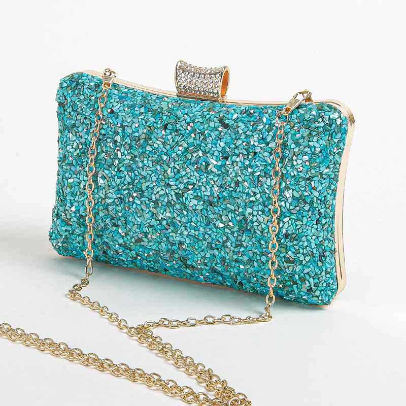 Personalized Stone Dinner Diamond Head Fashion Evening Bags