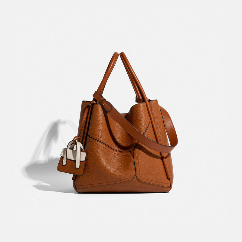 Women's Retro Affordable Luxury Simple Stylish Good Bucket Bags