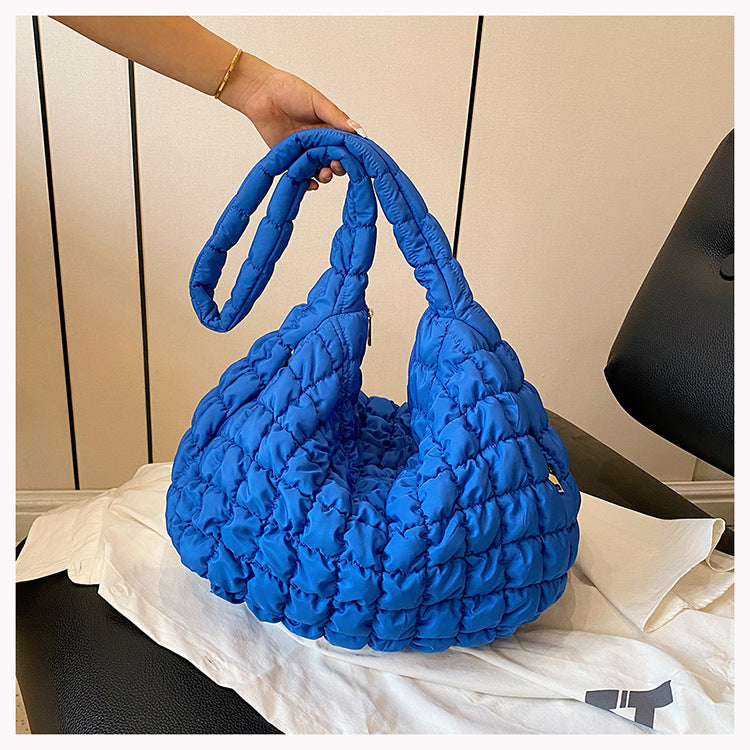 Women's Korean Style Cloud Fashion Large Capacity Small Square Bags