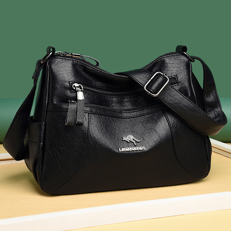 Women's Korean Style Simple Large Capacity Mom Crossbody Bags