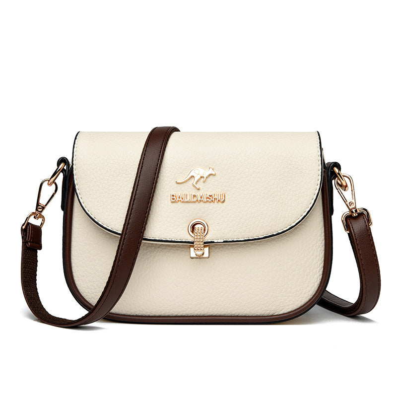 Women's Genuine Leather Soft Fashion Mother-in-law Crossbody Bags