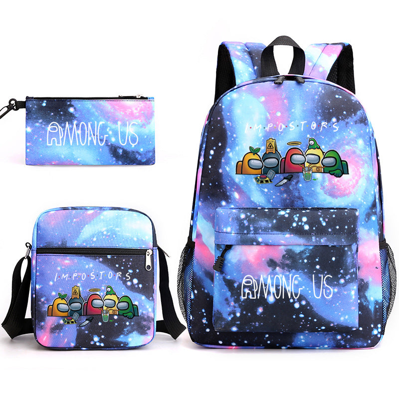 Game Among Space Werewolf Killing Pencil Backpacks