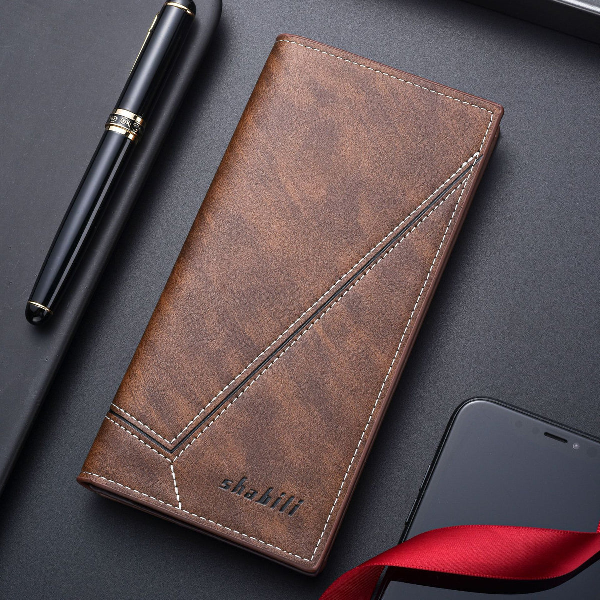 Graceful Classy Fashion Versatile Men's Long Purses