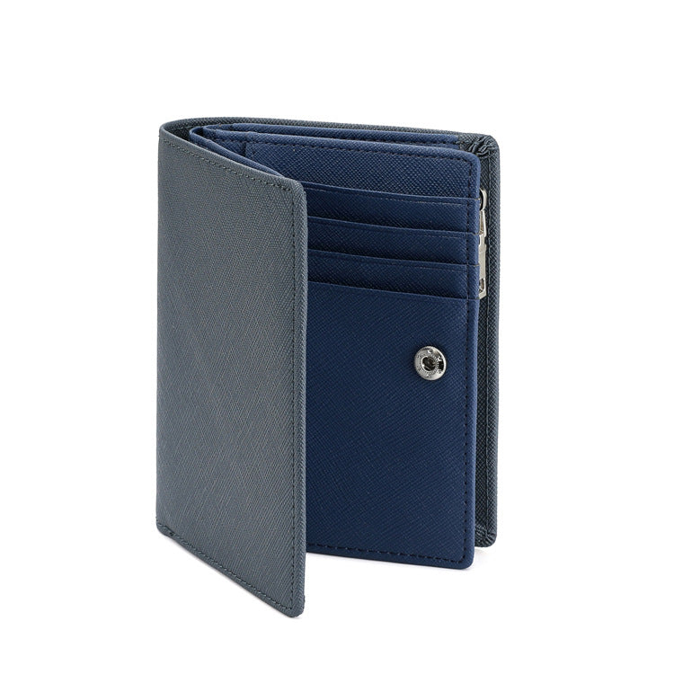 Men's Short Multiple Slots Fashion Vertical Mini Men's Wallets