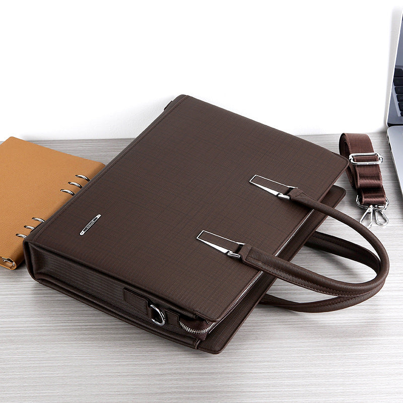 Men's Business Compartment High-grade Light Luxury Computer Men's Briefcases