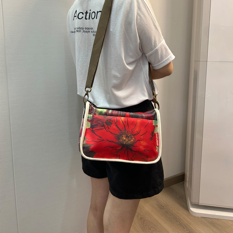 National Fashion Ethnic Print Large Capacity Crossbody Bags