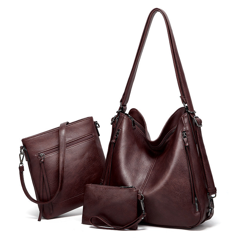 Women's Innovative Classy Fashion Three-piece Trendy Shoulder Bags