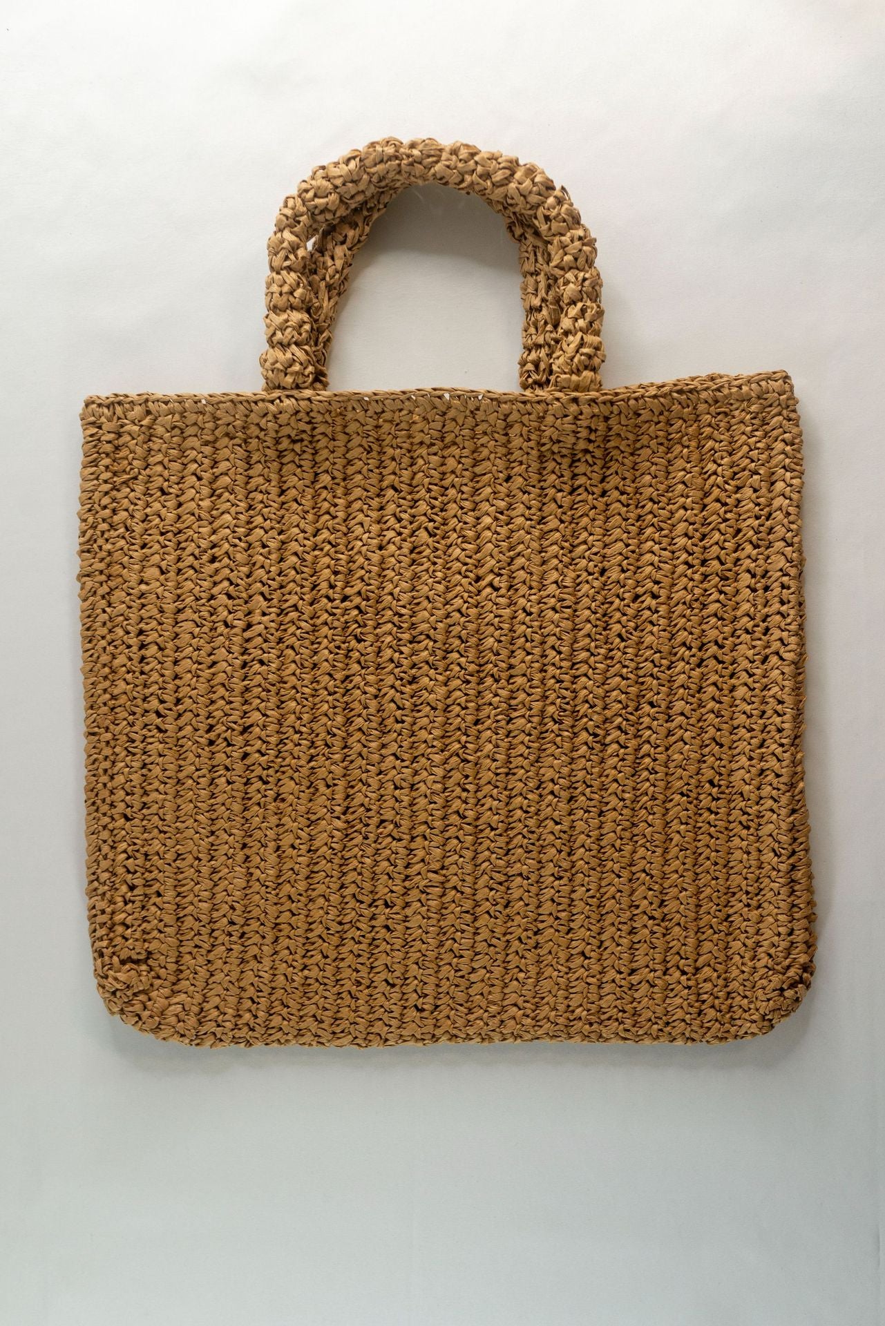 Straw Woven Letter Embroidery Hollow Beach Handbags