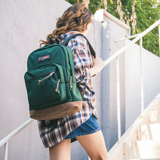 Suede Stitching Twilight Jess Computer Vintage Backpacks