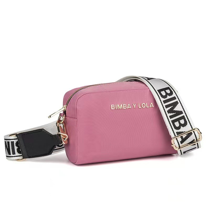 Stylish Women's Spanish Detachable Strap Letter Shoulder Bags