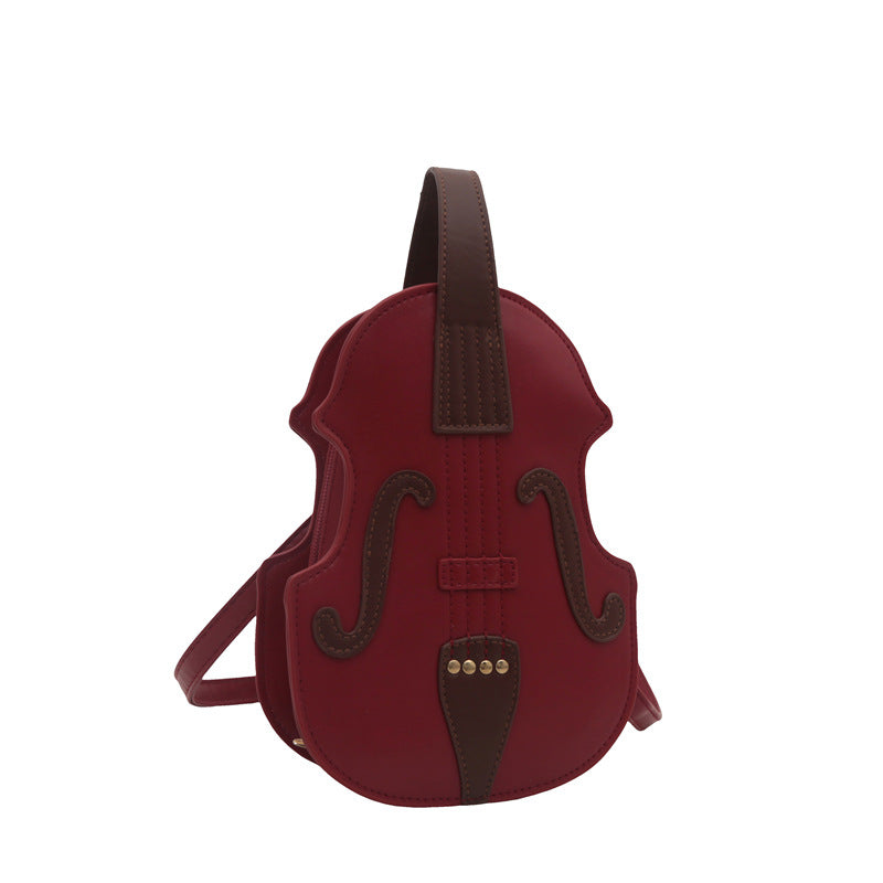 Women's Western Style Personalized Organ Guitar Retro Women's Shoulder Bag