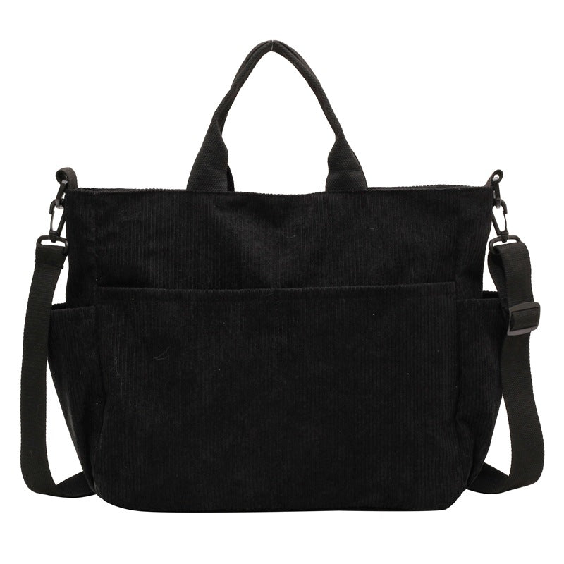 Women's Portable Female Fresh Artistic Large Capacity Women's Shoulder Bag