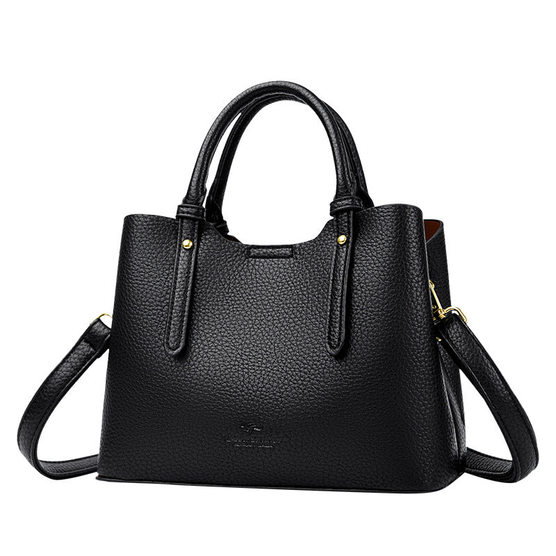 Charming Women's Slouchy Comfortable Fashion Mom Shoulder Bags