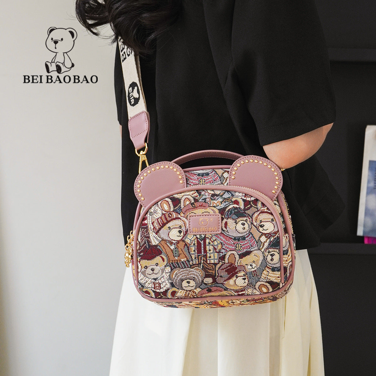 Comfortable Women's Durable Source Round Fashion Crossbody Bags