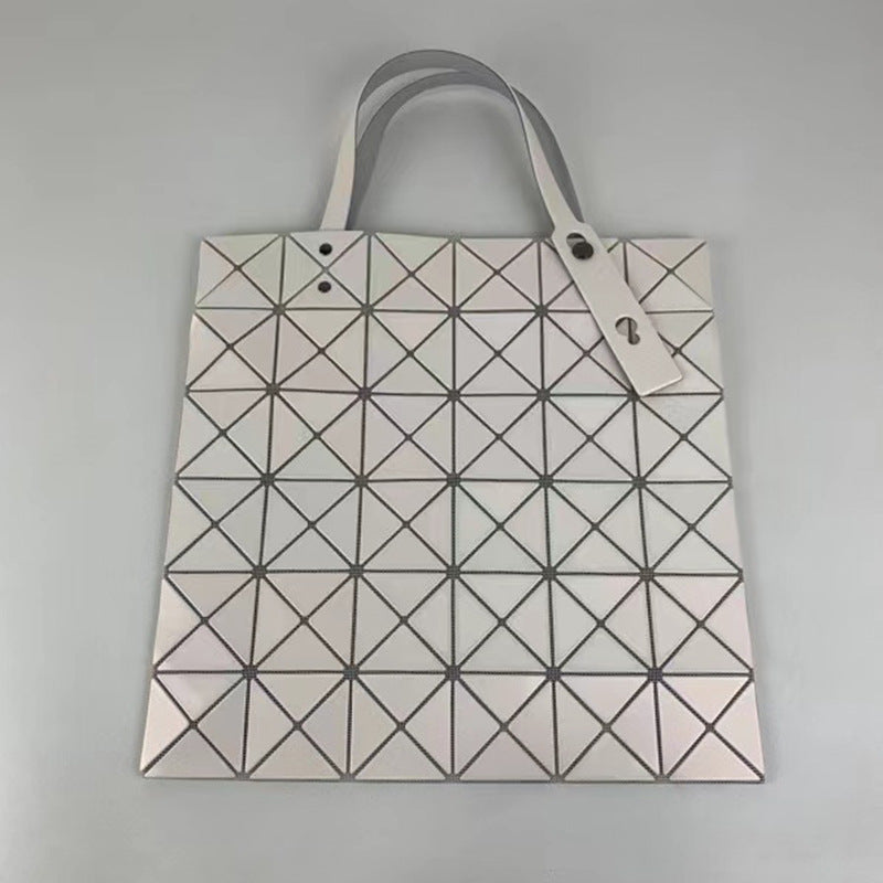 Women's Geometric Summer Lifetime Laser Rhombus Single Handbags