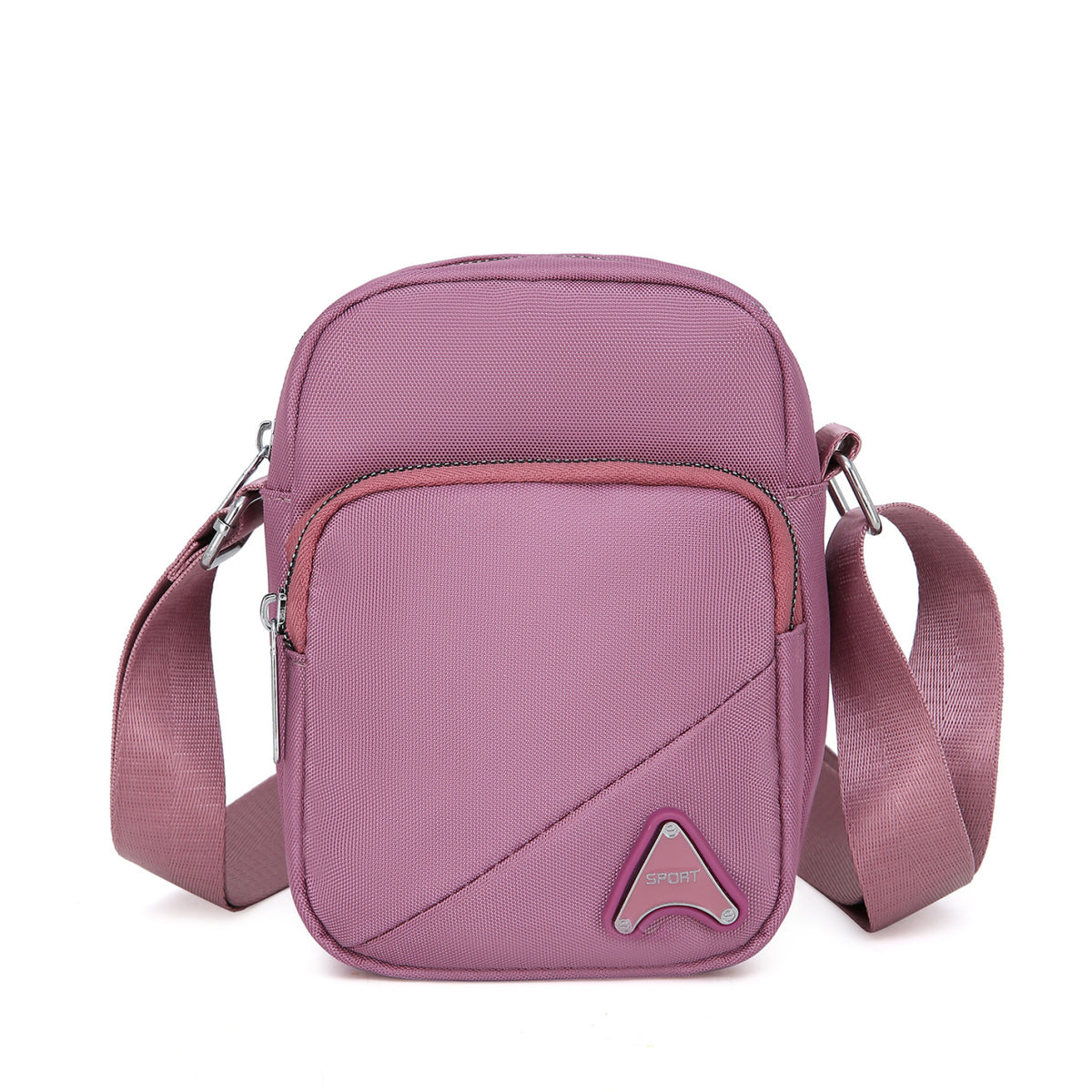 Women's Fashion Trendy Lightweight Mobile Solid Color Splash Women's Messenger Bag
