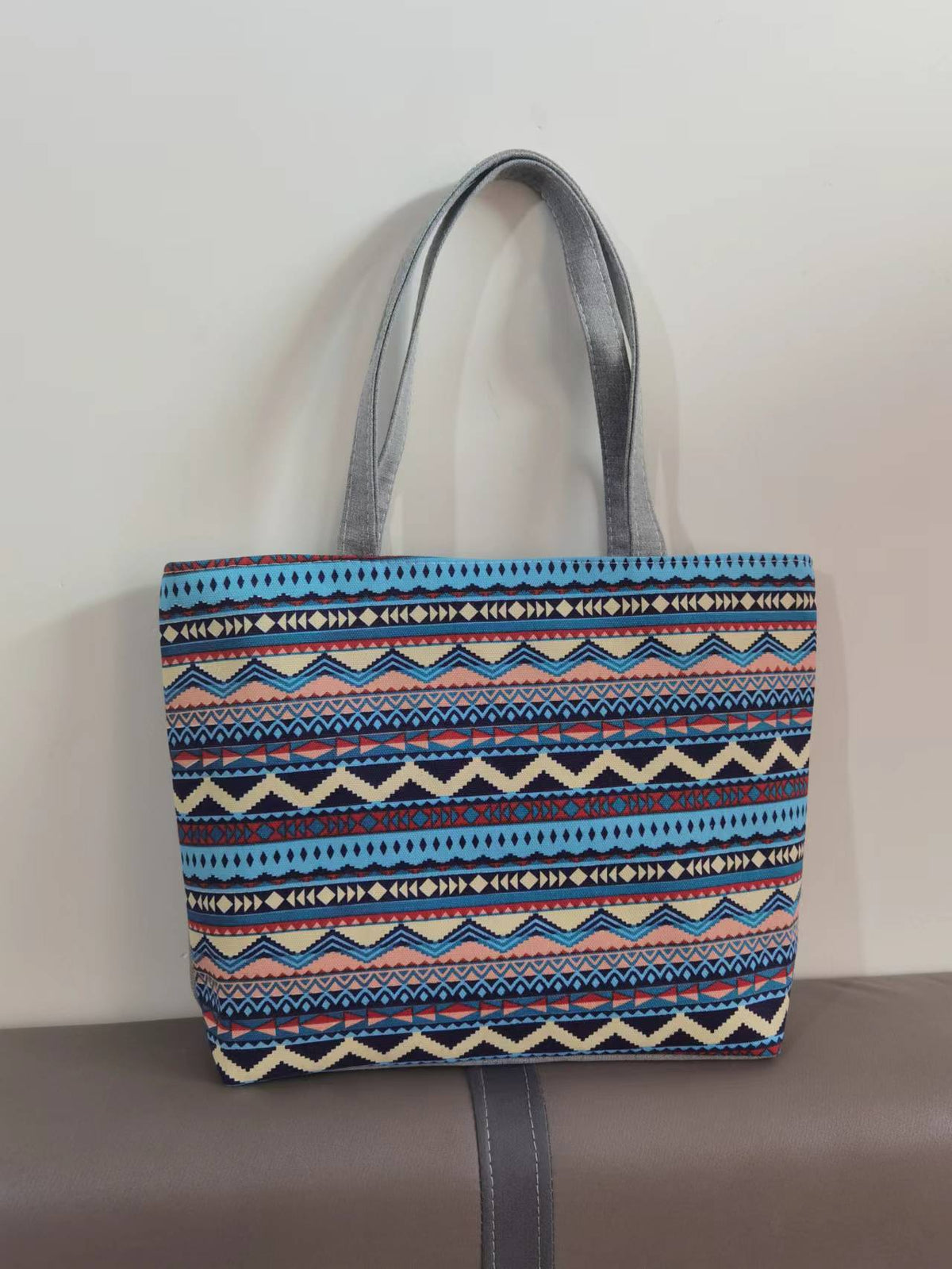 Women's Canvas Large Capacity Printed Korean Style Women's Shoulder Bag
