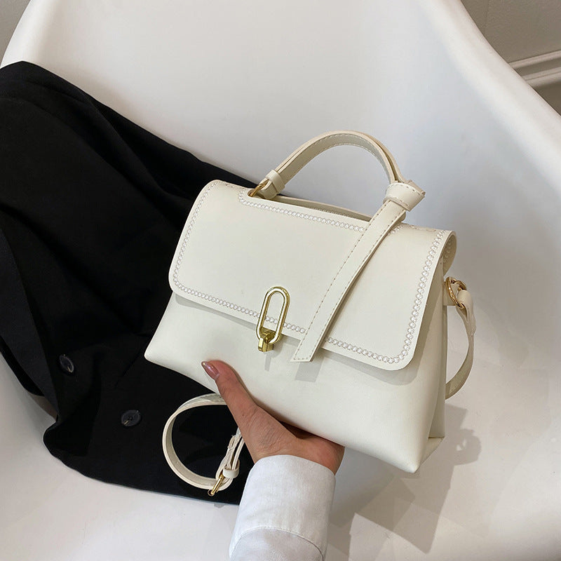 Women's Advanced Texture Handmade Material Homemade Fashion Women's Shoulder Bag