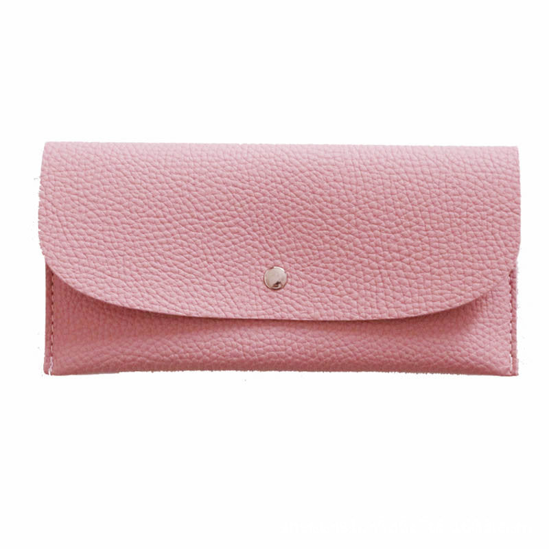 Fashion Lychee Pattern Simple Thin Long Ladies Wallet