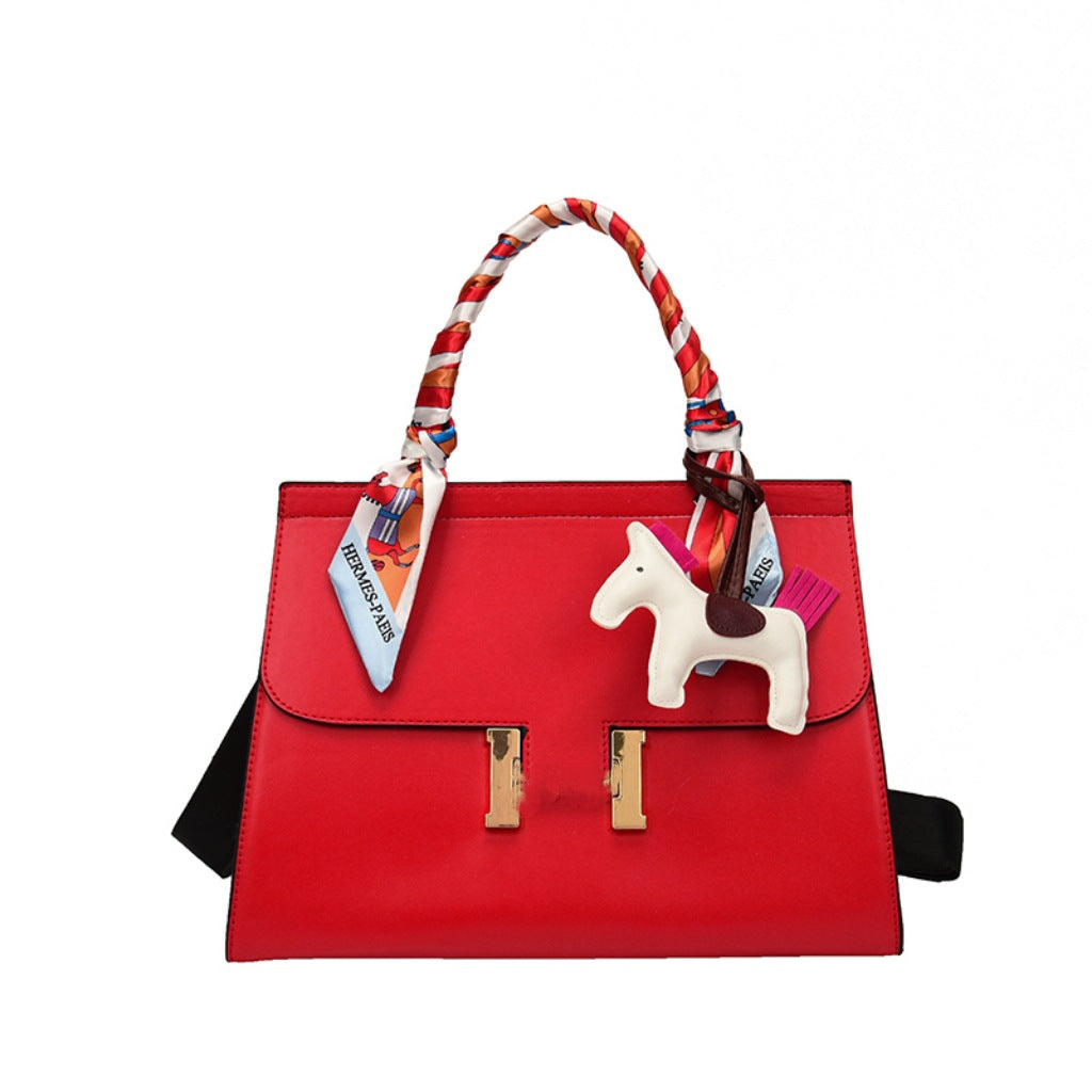 Women's Sense Constance Color Matching Big Fashion Handbags
