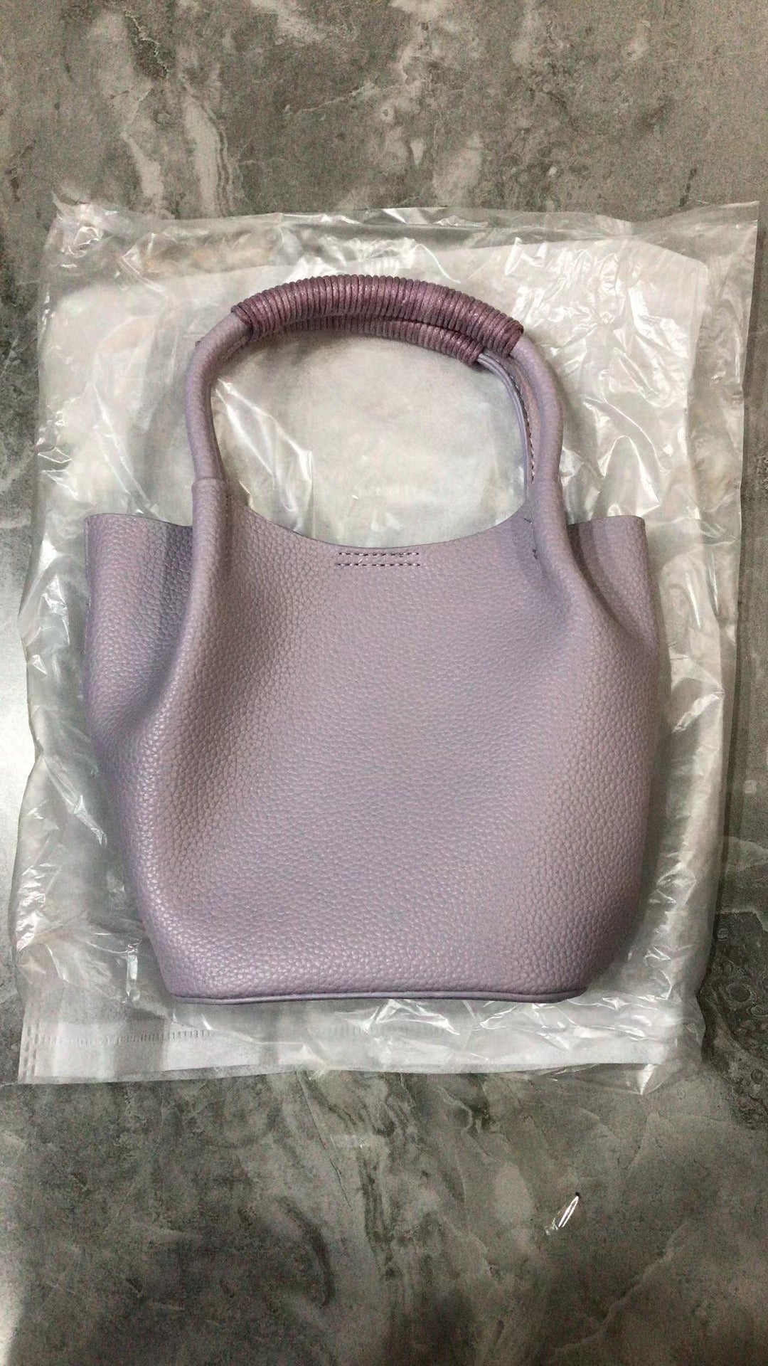 Lady Hand-held Vegetable Basket Processing Top Handbags