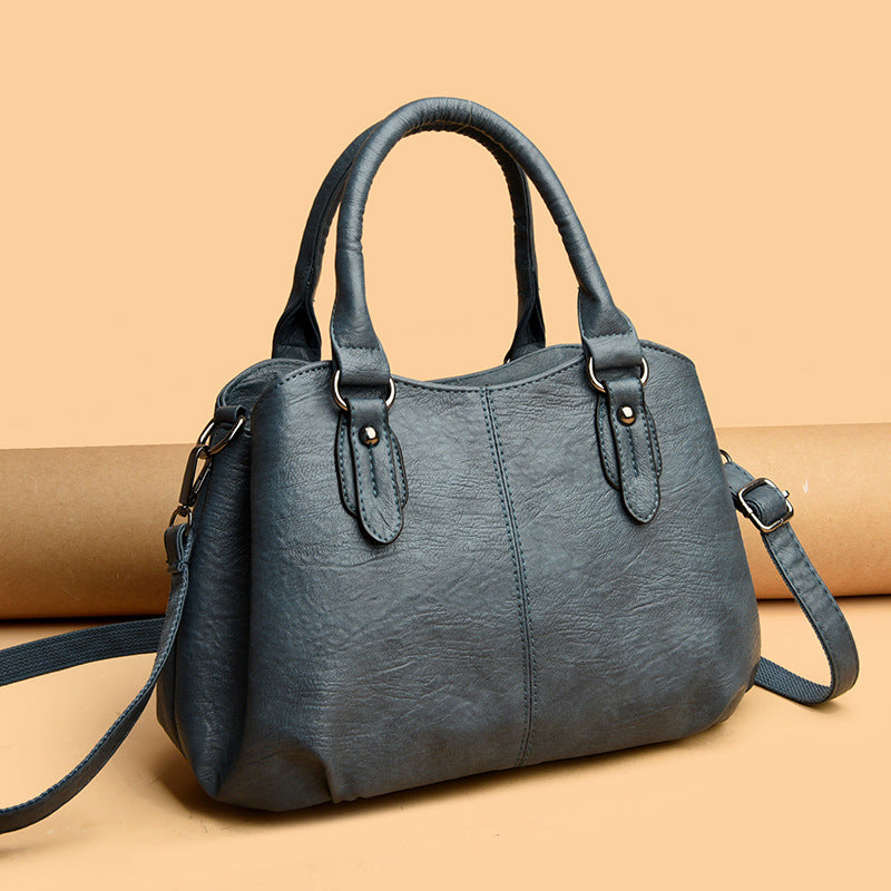 Women's Graceful Multilayer Fashion Large Capacity Handbags