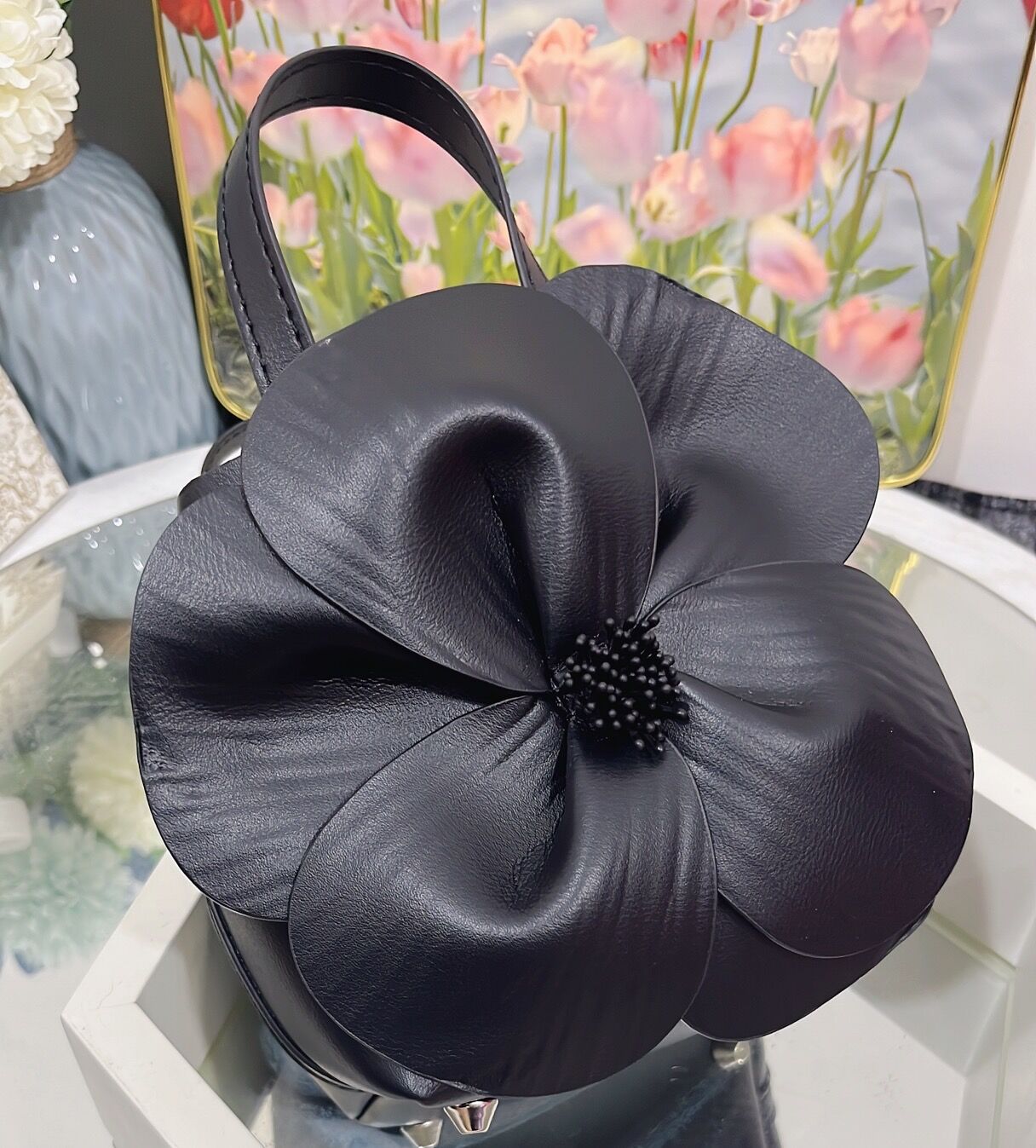 Women's Early Spring French Petal Flower Creative Bags