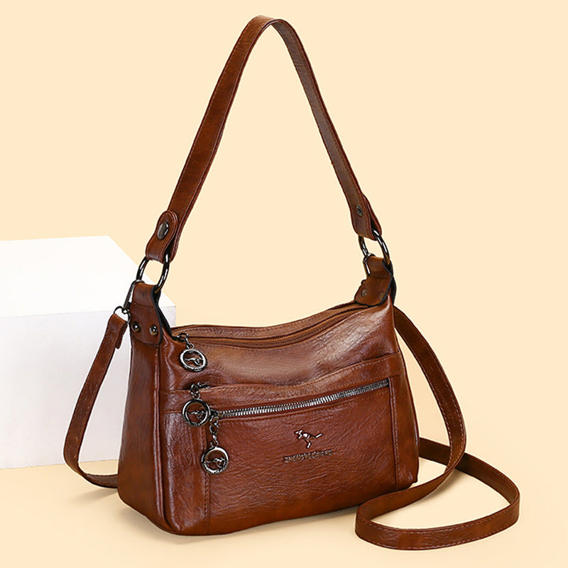 Casual Comfortable Women's Soft Leather High-grade Women's Messenger Bag