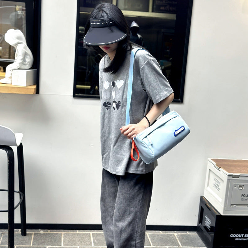 Women's & Men's & Korean Style Fashion Pouch Trendy Shoulder Bags