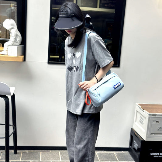 Women's & Men's & Korean Style Fashion Pouch Trendy Shoulder Bags