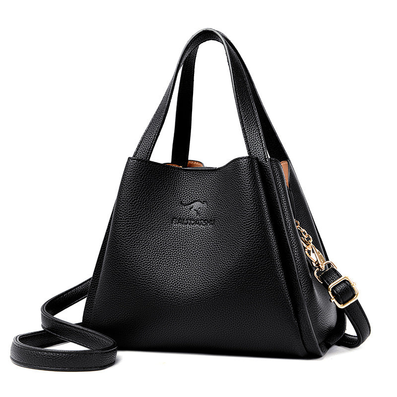 Women's Barrel Fashion Large Capacity Mom Handbags