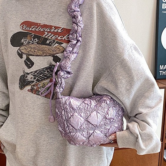 Minority Mini Cloud High Sense Sier Crossbody Bags