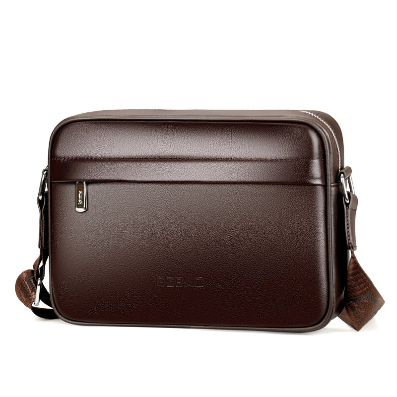 Men's Horizontal Business Cattle Leather Fashion Trends Bags